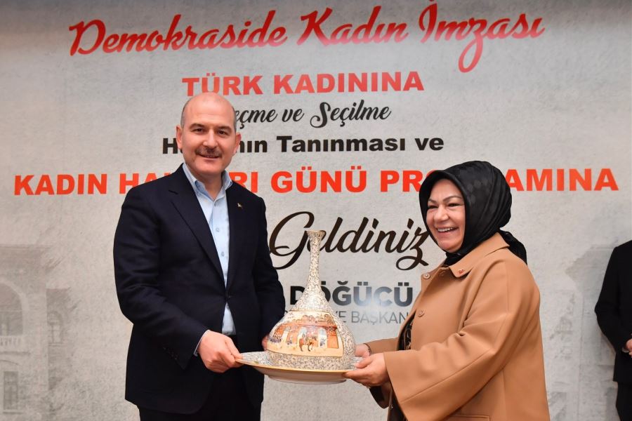 Sancaktepe’de Türk Kadınına Seçme ve Seçilme Hakkı ve Kadın Hakları Günü kutlandı