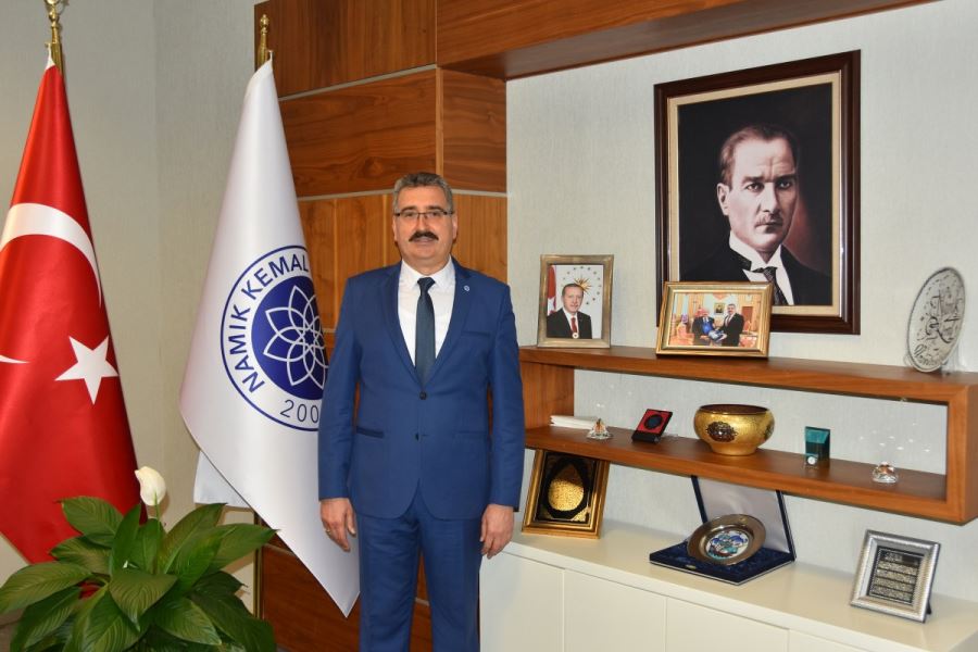 Tekirdağ Namık Kemal Üniversitesi Rektörü Prof. Dr. Mümin Şahin, Tercih Dönemi’nin Başlaması Dolayısıyla Mesaj yayınladı