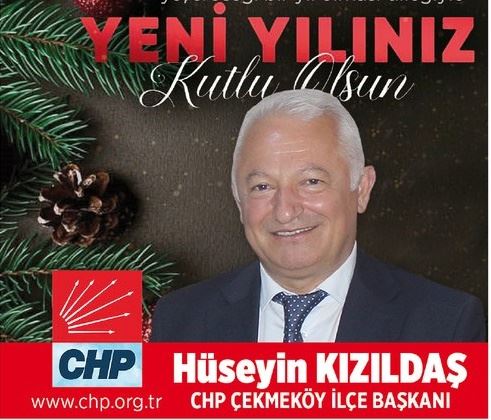 CHP Çekmeköy İlçe Başkanı Hüseyin Kızıldaş