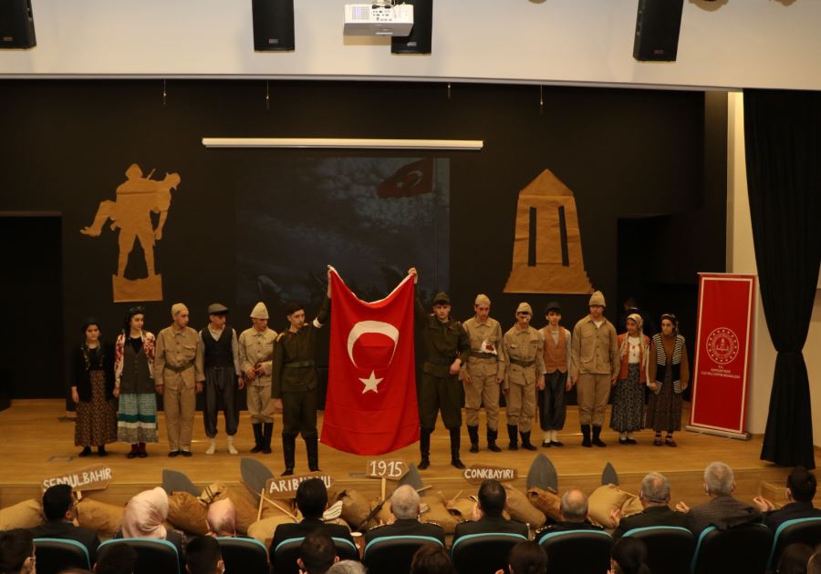  Sancaktepe de 18 Mart Çanakkale Zaferi ve Şehitleri Anma Günü  programı düzenlendi