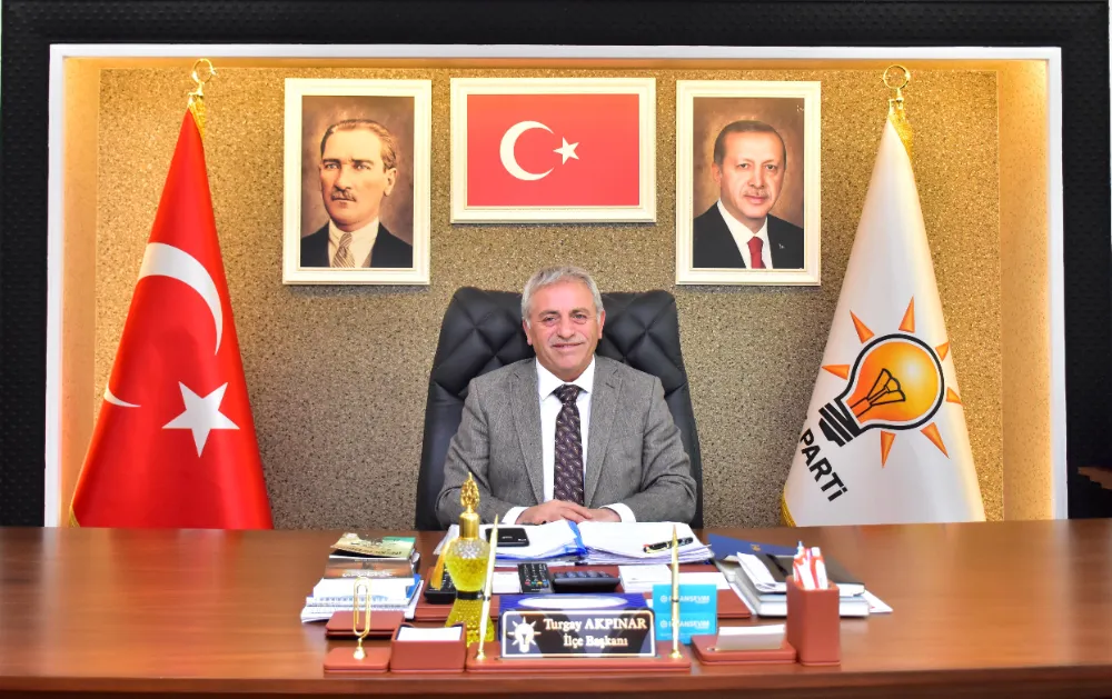 AK PARTİ Sancaktepe İlçe Başkanı Turgay Akpınar’ın Cumhuriyet Bayramı mesajı