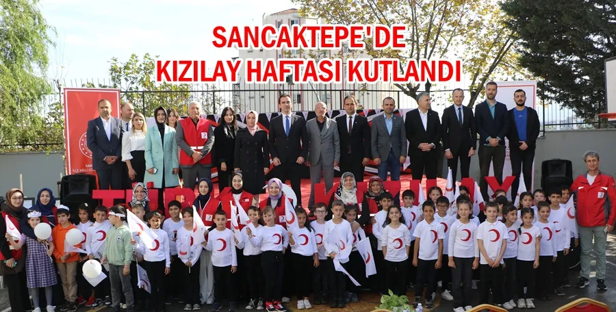 Sancaktepe  Kızılay Haftası Şakir Demir İlkokulu’nda kutlandı