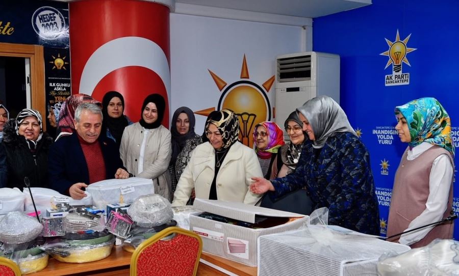 Sancaktepe AK Partili Kadınlardan deprem bölgesine destek