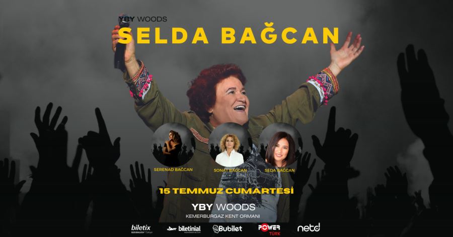 Selda Bağcan, İlk Kez Sanatçı Yeğenleri ve Musa Göçmen Senfoni Orkestrası ile YBY Woods Sahnesinde Bir Arada 