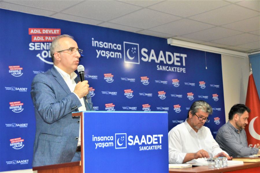 Saadet Partisi Sancaktepe İlçe Başkanlığı  İlçe Divan Toplantısı düzenledi