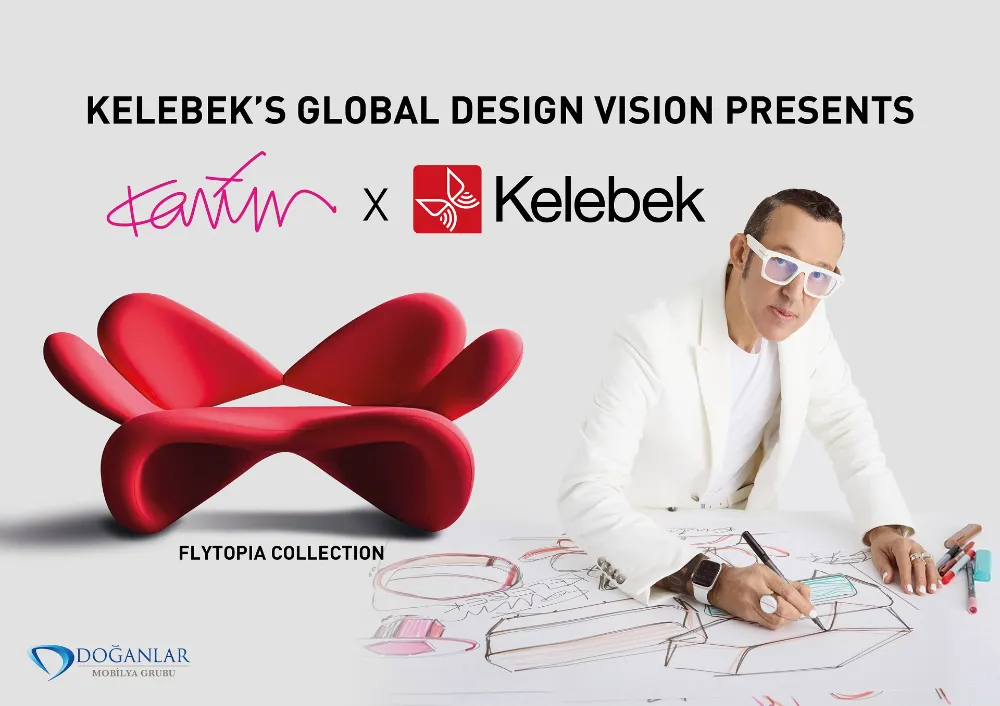 Kelebek Mobilya, Global Tasarım Vizyonunu Dünyaca Ünlü Efsane Tasarımcı Karim Rashid’in Rol Aldığı Yeni Reklam Filmiyle Tanıtıyor