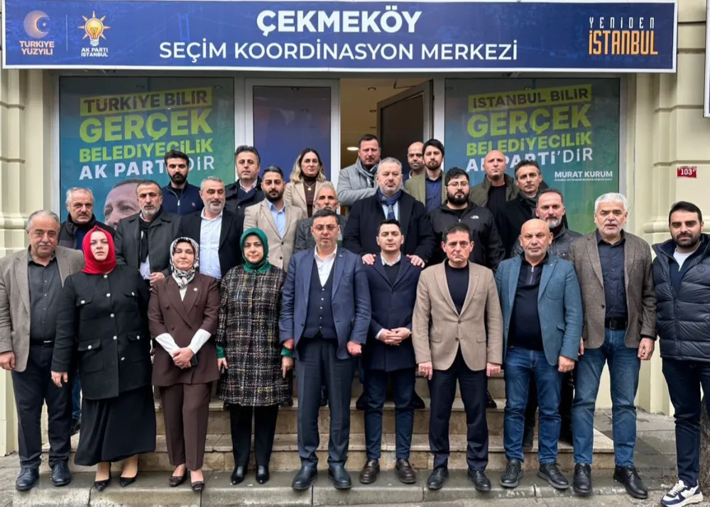 AK Parti Çekmeköy Teşkilatı Saha Çalışmalarını Sürdürüyor