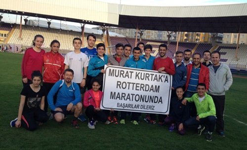 Murat Kurtak, Rotterdam?da Maraton Koşacak