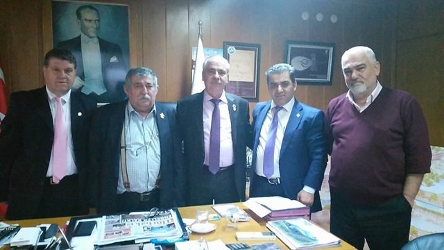 Türkiye Yerel Basın Birliği`nden Başkan Özcan?a ziyaret