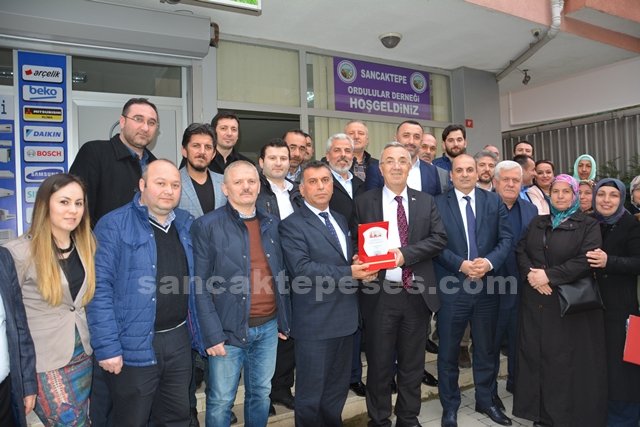 Kaymakam Çakıroğlu, Sancaktepe Ordulular Derneğine İade-i ziyaret yaptı