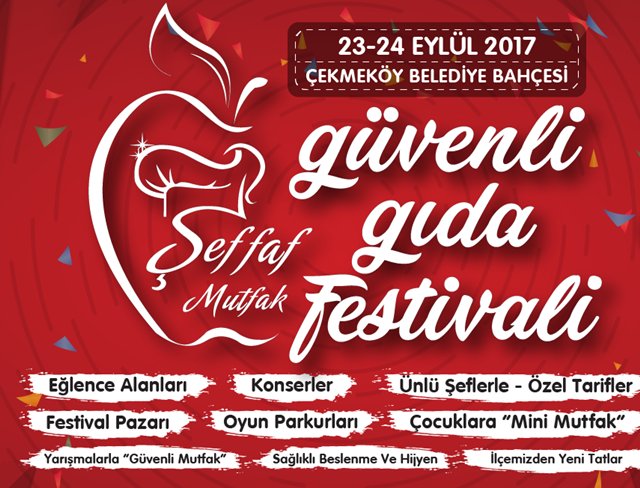 Çekmeköy`de Şeffaf Mutfak Güvenli Gıda Festivali başlıyor