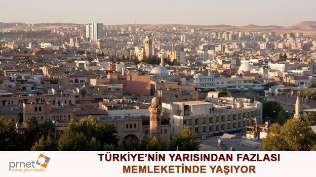 Türkiye`nin yarısından fazlası memleketinde yaşıyor