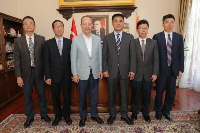Edirne`de Çin heyetinden işbirliği ziyareti