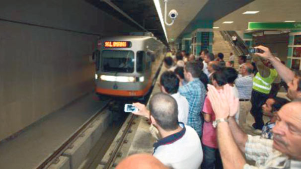 

Otogar Olimpiyatköy metro hattı hizmete başladı

