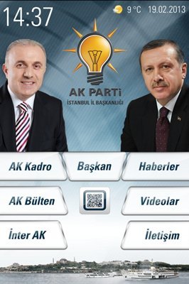 AK Parti İstanbul Akıllı Telefonlarda