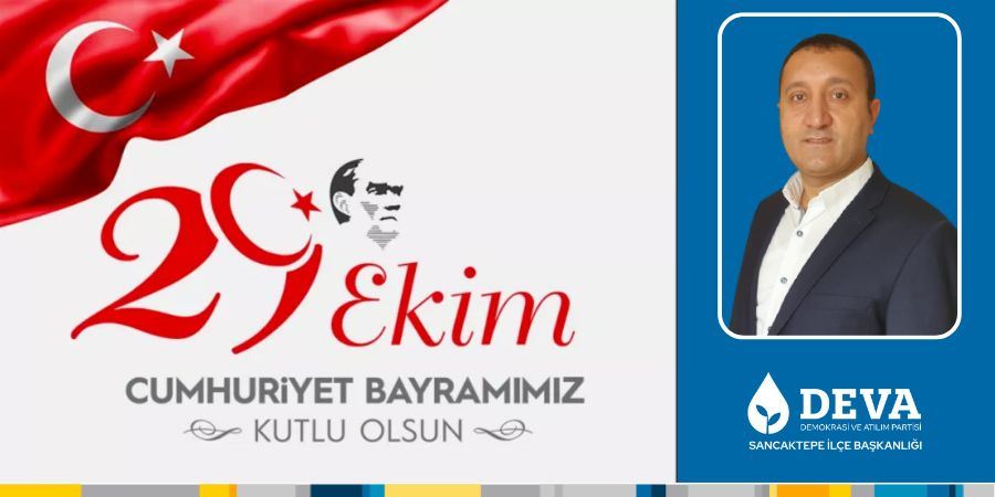 DEVA Partisi Sancaktepe İlçe Başkanı Mutalip Geçer