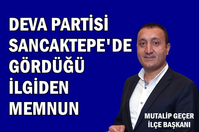 DEVA PARTİSİ SANCAKTEPE