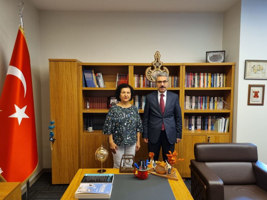 Üsküdar Kaymakamı, Üsküdar Üniversitesi Rektörü’nü ziyaret etti