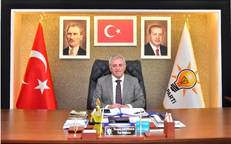  AK PARTİ Sancaktepe İlçe Başkanı Turgay Akpınar’ın 29 Ekim Cumhuriyet Bayramı mesajı