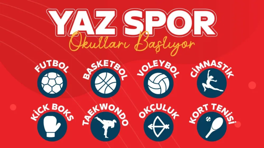 Çekmeköy Belediyesi Yaz Spor Okulları kayıtları başlıyor