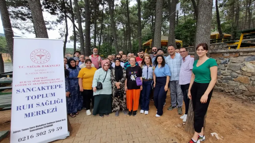 Sancaktepe Toplum Ruh Sağlığı Merkezi geleneksel yaz pikniğini düzenledi