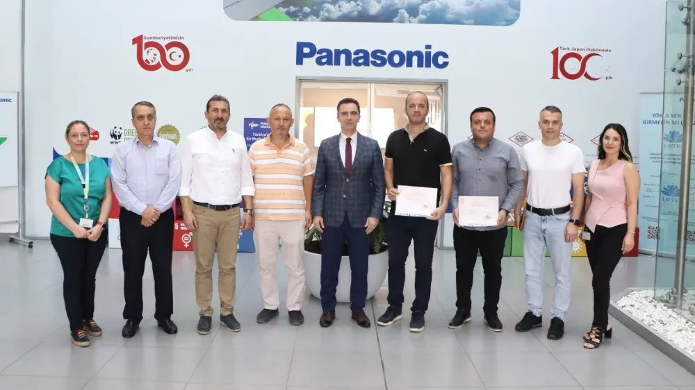 Sancaktepe Destek AFAD Gönüllüsü eğitimlerine destek veren Panasonic