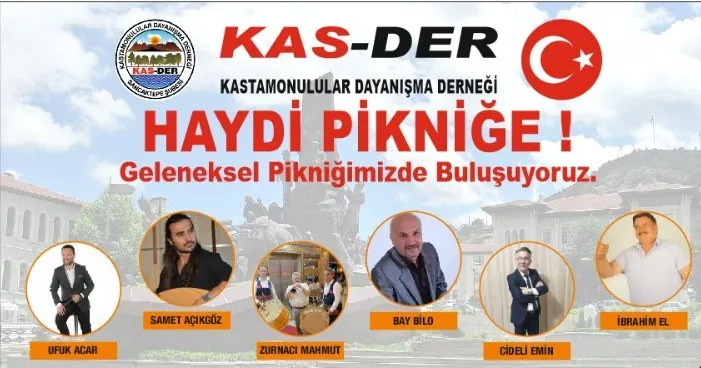 KAS-DER  Sancaktepe Şubesi Geleneksel Dernek Pikniğine hazırlanıyor. 