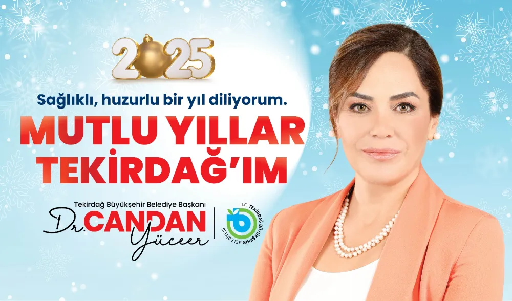 CANDAN YÜCEER’DEN YENİ YIL MESAJI