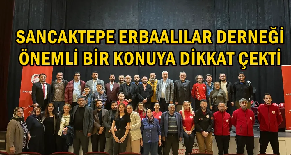 Sancaktepe Erbaalılar Derneği’nden Afet Bilgilendirme Paneli