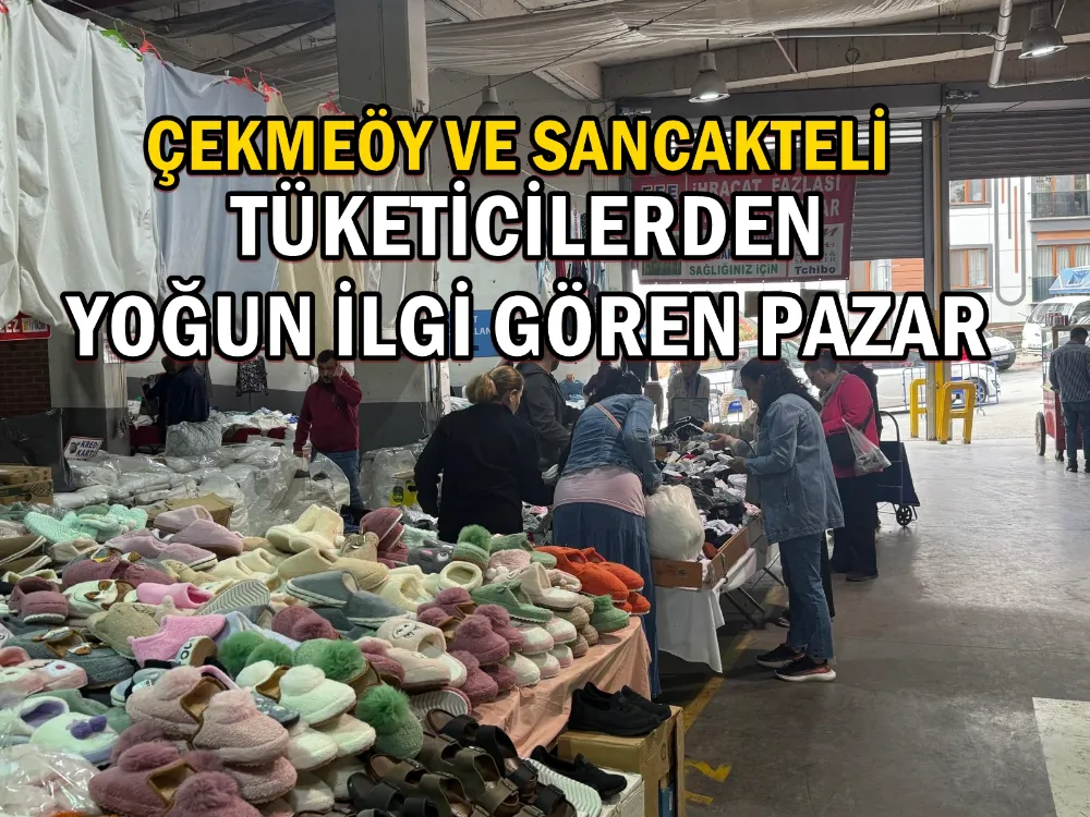 Çekmeköy’de Salı Sosyete Pazarı Yeni Ek Katlarıyla İlgi Görüyor