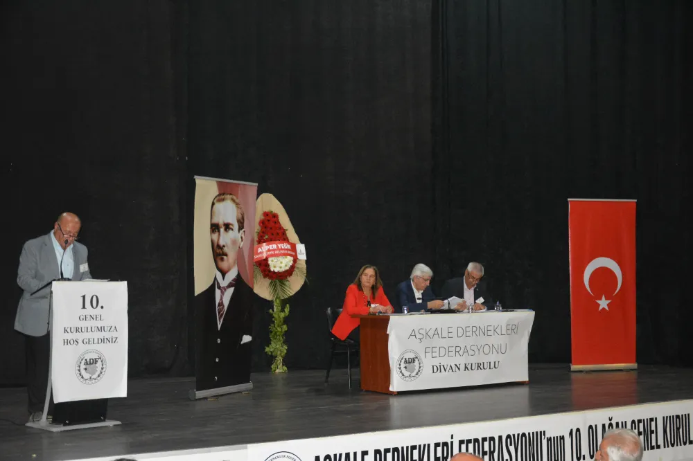 Aşkale Dernekler Federasyonu’nda Yeni Başkan Necati Kotan Oldu