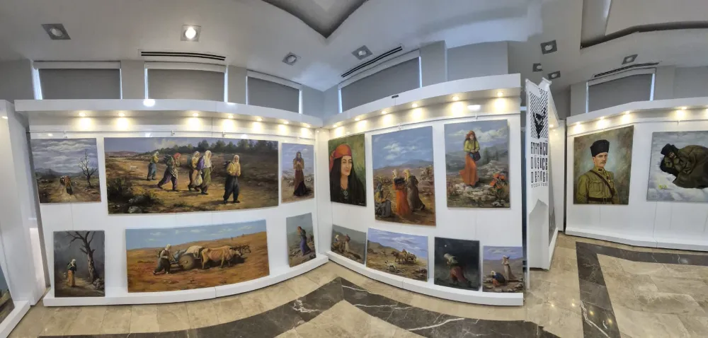 ADD Tuzla Şubesi “İlelebet Cumhuriyet” adlı resim sergisi düzenledi