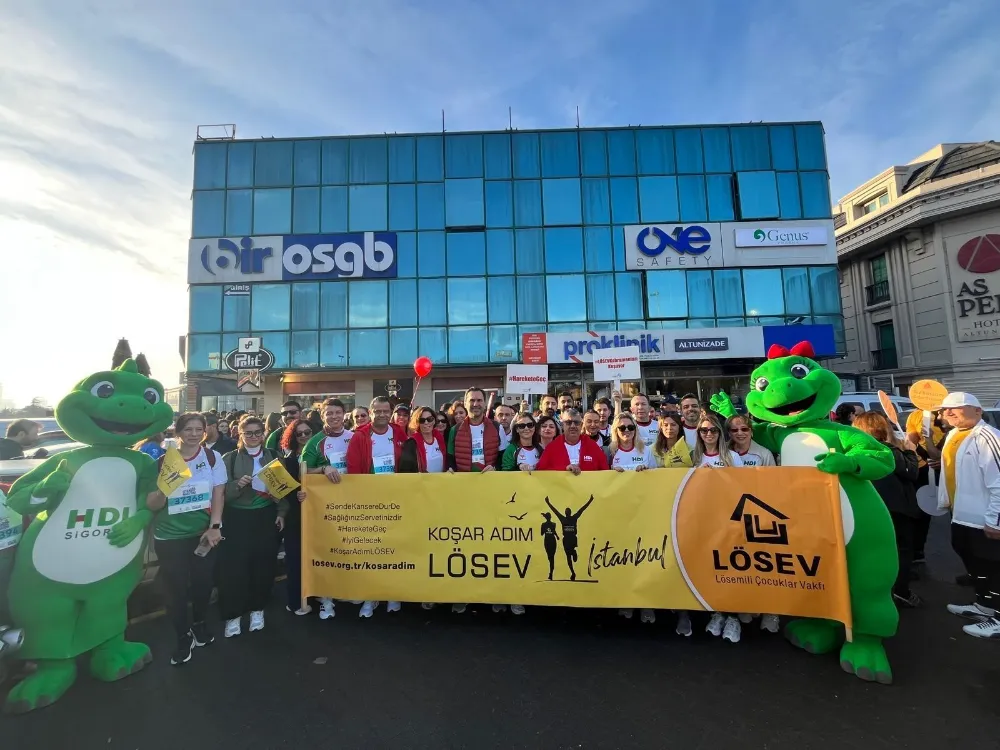 LÖSEV TAKIMI LÖSEMİLİ ÇOCUKLAR HAFTASI’NDA KOŞTU