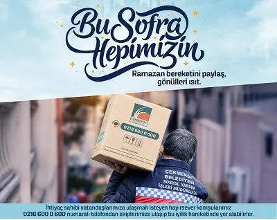 Orhan Çerkez, güler yüzlü bir Çekmeköy hayalimiz var