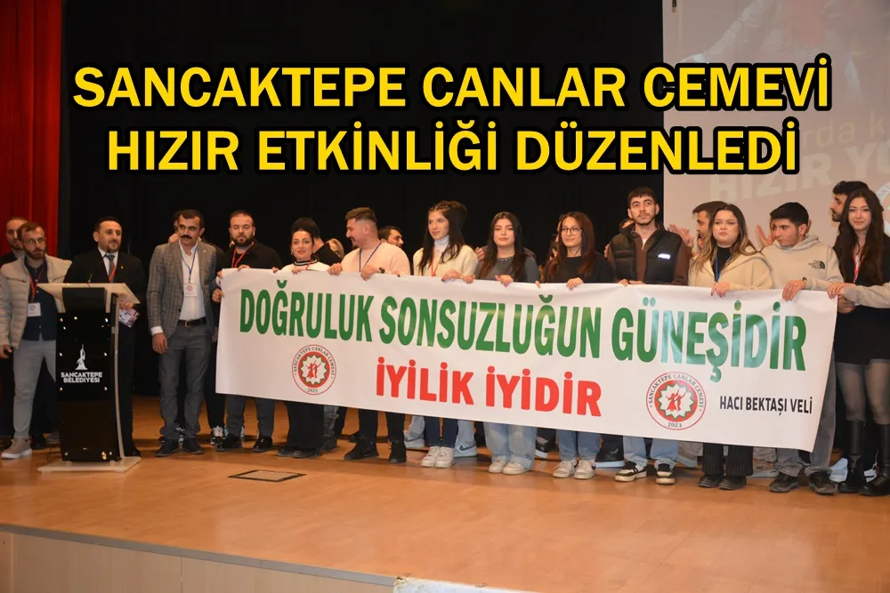 Sancaktepe Canlar Cemevi Hızır Etkinliği düzenledi