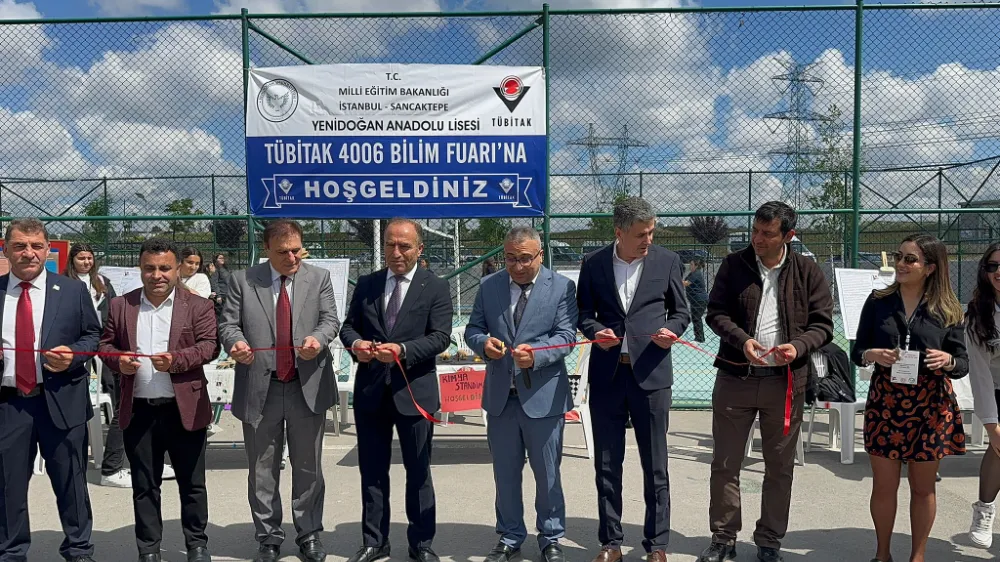 Sancaktepe Yenidoğan Anadolu Lisesi TÜBİTAK Fuarı düzenledi