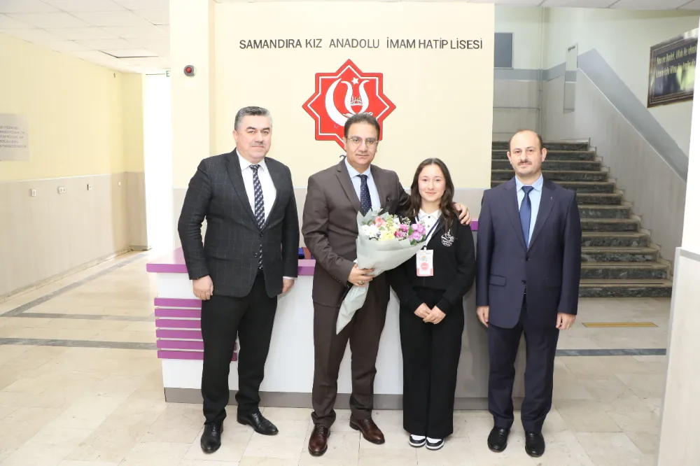 Sancaktepe Kaymakamı Naif Yavuz, Harezmi ve eTwinning Projeleri Yıl Sonu Şenliği’nde Öğrencilerle Buluştu