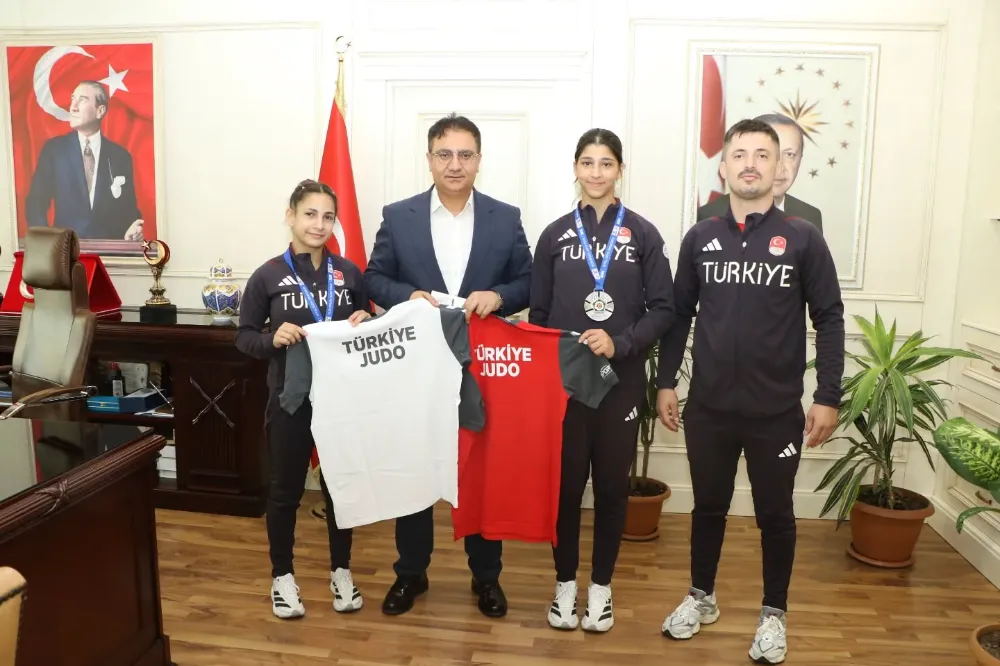 Avrupa İkincisi Sporculardan Kaymakam Yavuz’a Ziyaret