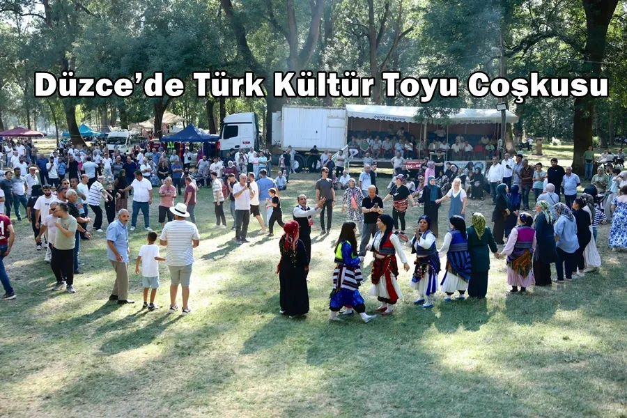 Düzce’de Türk Kültür Toyu Coşkusu