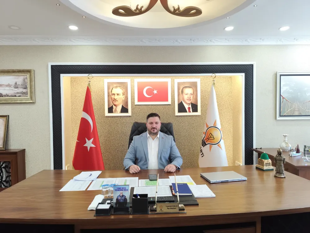 AK Parti Sancaktepe İlçe Başkanı Feyzullah Torlak’ın 30 Ağustos Zafer Bayramı Mesajı
