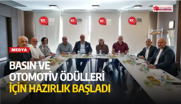 Basın ve Otomotiv Ödülleri İçin Hazırlık Başladı