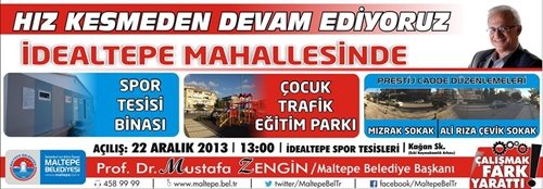  Maltepe?de açılış sırası İdealtepe?de