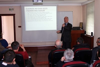 İtfaiye personeline olay yeri inceleme eğitimi