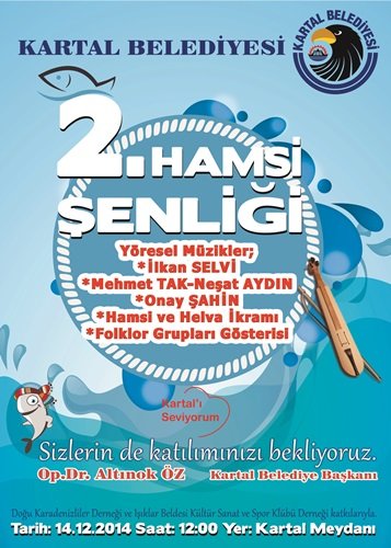 HAMSİ SEVERLER 14 ARALIK?TA 2. HAMSİ ŞENLİĞİ?NDE BULUŞUYOR