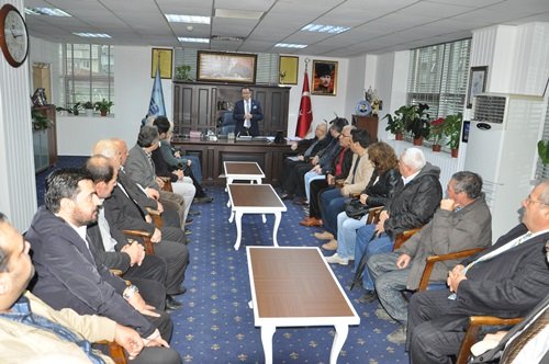 CHP EDREMİT İLÇE ÖRGÜTÜ?NDEN BAŞKAN SAKA?YA TAM DESTEK