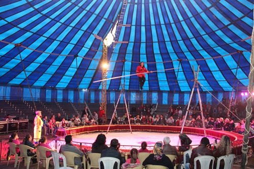 AVRASYA SİRKİ EDREMİTLİLERLE BULUŞTU