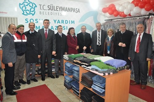 Kaymakam Kıcıroğlu?ndan Sosyal Yardım Mağazasına Ziyaret