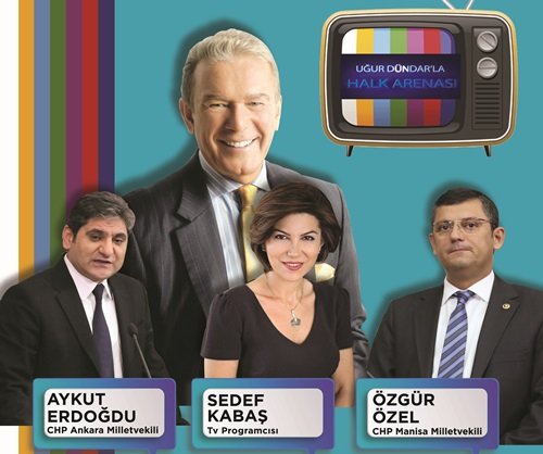 UĞUR DÜNDAR?LA ?HALK ARENASI? EDREMİT?TE