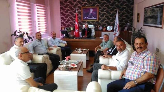 Sancaktepe İlçe Milli Eğitim Müdürü Hüseyin Aydoğdu?ya taziye ziyareti