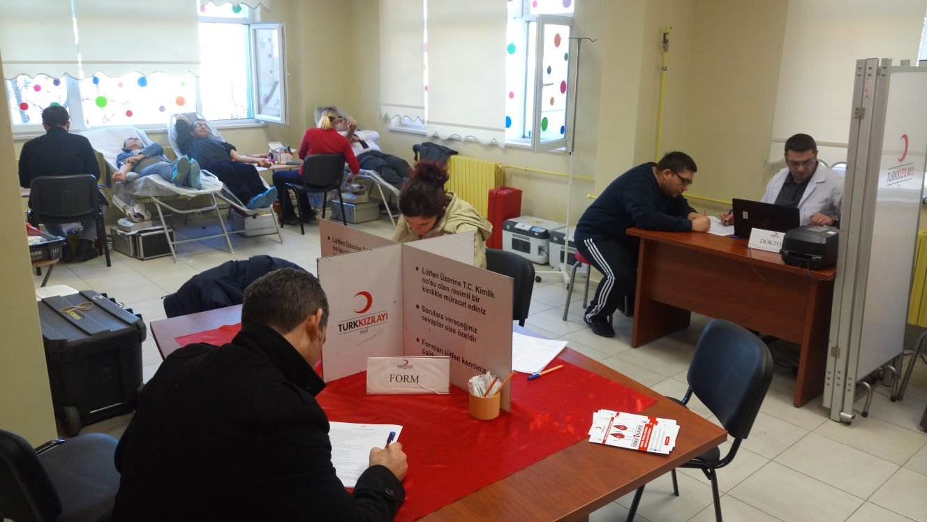 Öğretmen Sezai Acartürk Anaokulu?ndan Kan Bağışına destek
